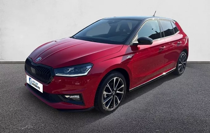 SKODA FABIA 1.0 TSI 116 ch EVO 2 DSG7 Monte-Carlo extérieur trois quart avant gauche 2130775