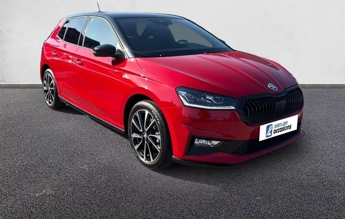 SKODA FABIA 1.0 TSI 116 ch EVO 2 DSG7 Monte-Carlo extérieur trois quart avant droit 2130775
