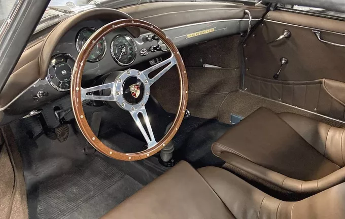 PORSCHE 356 CAB 1.6L ROADSTER 1600 S 75CH photo 11 800536