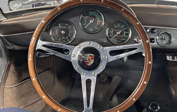 PORSCHE 356 CAB 1.6L ROADSTER 1600 S 75CH photo 12 800536