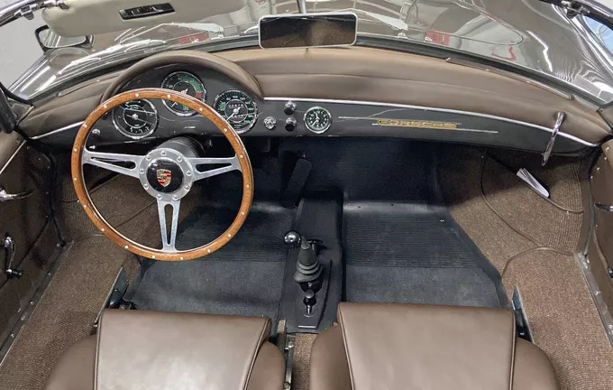 PORSCHE 356 CAB 1.6L ROADSTER 1600 S 75CH photo 18 800536