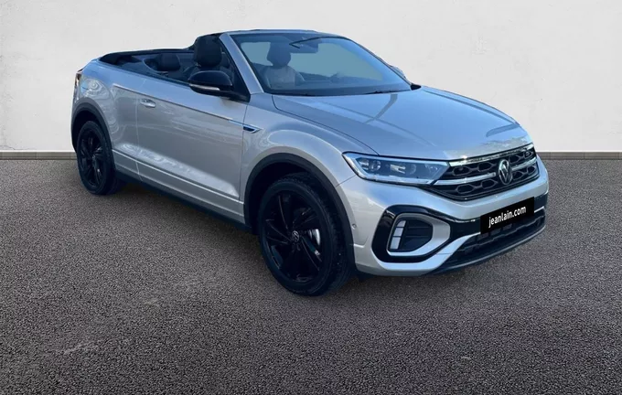 VOLKSWAGEN T-ROC Cabriolet 1.5 TSI EVO2 150 Start/Stop DSG7 R-Line extérieur trois quart avant droit 8336