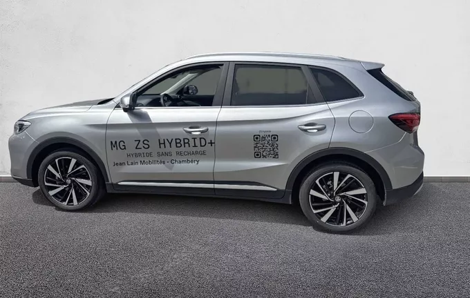 MG ZS 1.5 L Hybrid+ 197 ch Luxury extérieur côté gauche 8867