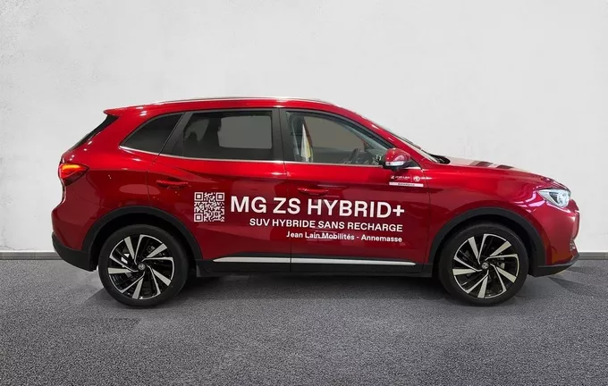 MG ZS 1.5 L Hybrid+ 197 ch Luxury extérieur côté droit 8867