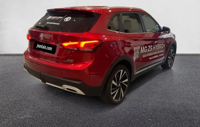 MG ZS 1.5 L Hybrid+ 197 ch Luxury extérieur trois quart arrière droit 8867