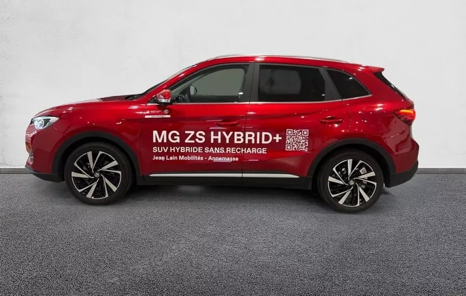 MG ZS 1.5 L Hybrid+ 197 ch Luxury extérieur côté gauche 8867
