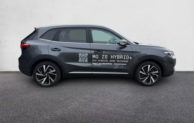 MG ZS 1.5 L Hybrid+ 197 ch Luxury extérieur côté droit 8656