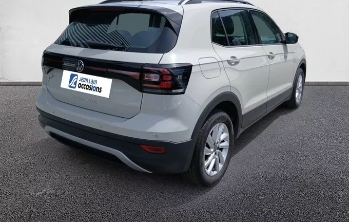 VOLKSWAGEN T-CROSS 1.0 TSI 95 Start/Stop BVM5 Life Tech extérieur trois quart arrière droit 2127289