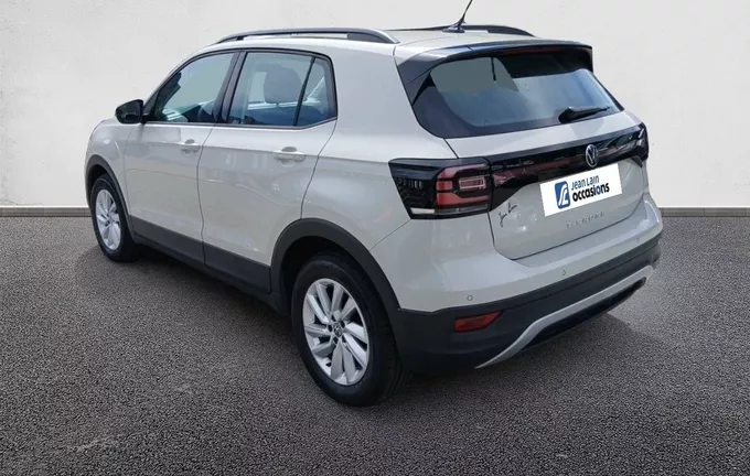 VOLKSWAGEN T-CROSS 1.0 TSI 95 Start/Stop BVM5 Life Tech extérieur trois quart arrière gauche 2127289