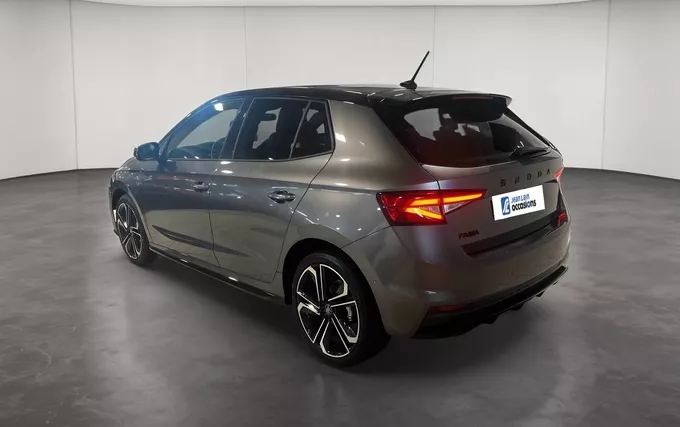 SKODA FABIA 1.0 TSI 116 ch EVO 2 DSG7 Monte-Carlo extérieur trois quart arrière gauche 2131909