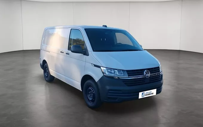 VOLKSWAGEN UTILITAIRES TRANSPORTER 6.1 VAN L1H1 2.0 TDI 110 BVM5 BUSINESS extérieur trois quart avant droit 106329