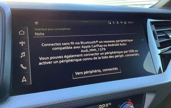AUDI A1 Sportback 30 TFSI 116 ch S tronic 7 S Line photo 15 1020