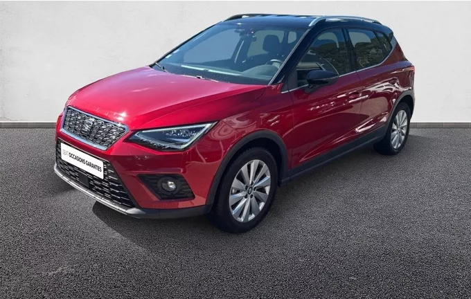 SEAT ARONA 1.0 EcoTSI 110 ch Start/Stop DSG7 Xcellence extérieur trois quart avant gauche 2130689