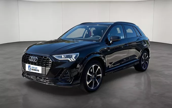 AUDI Q3 35 TDI 150 ch S tronic 7 S line extérieur trois quart avant gauche 2132347