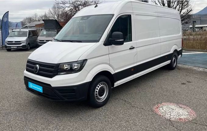 VOLKSWAGEN UTILITAIRES CRAFTER VAN 35 L4H3 2.0 TDI 140 CH BVA BUSINESS extérieur trois quart avant gauche 6165