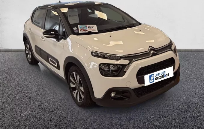 CITROEN C3 PureTech 83 S&S BVM5 Shine extérieur trois quart avant droit 2127007