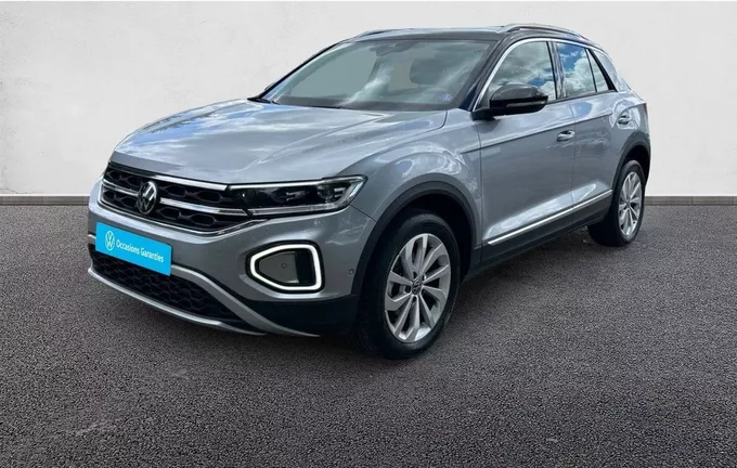 VOLKSWAGEN T-ROC 1.5 TSI EVO 150 Start/Stop BVM6 Style extérieur trois quart avant gauche 