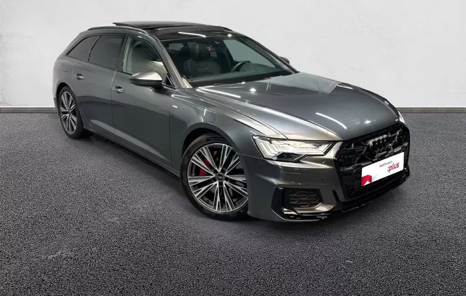 AUDI A6 Avant 55 TFSIe 367 ch S tronic 7 Quattro Competition extérieur trois quart avant droit 2129762