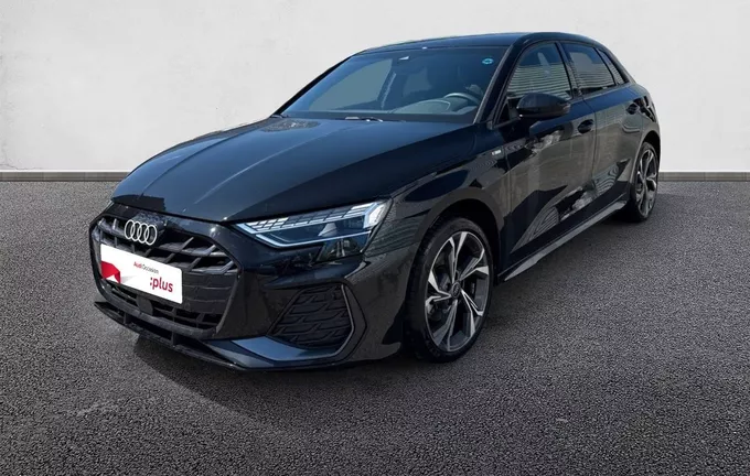 AUDI A3 Sportback TFSI Mild Hybrid 150 S tronic 7 S line extérieur trois quart avant gauche 2126726
