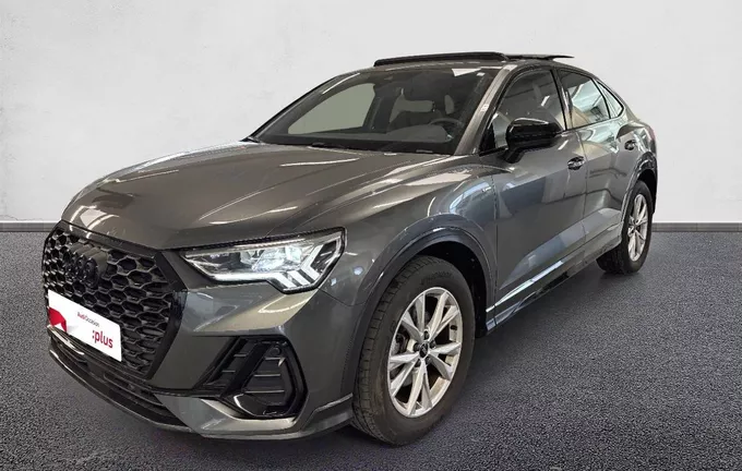 AUDI Q3 Sportback 35 TFSI 150 ch S tronic 7 S line plus extérieur trois quart avant gauche 2128363