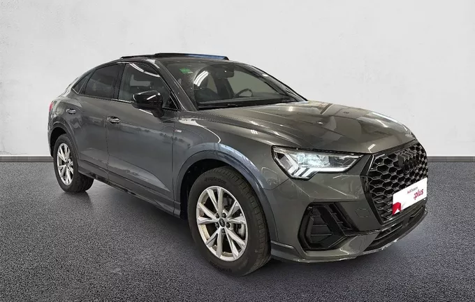 AUDI Q3 Sportback 35 TFSI 150 ch S tronic 7 S line plus extérieur trois quart avant droit 2128363