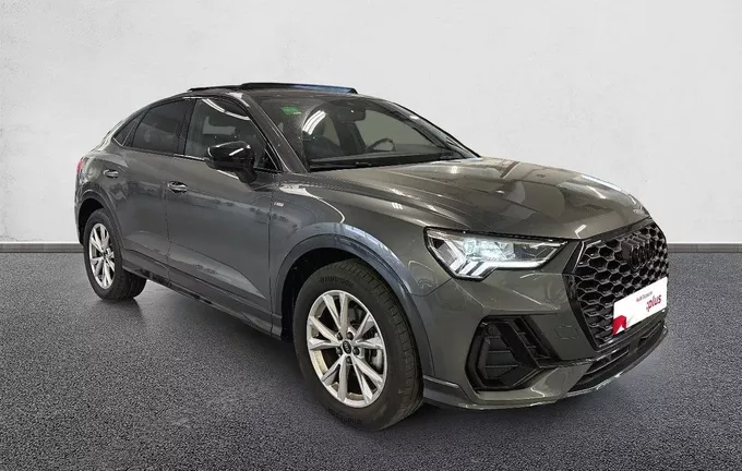 AUDI Q3 Sportback 35 TFSI 150 ch S tronic 7 S line plus extérieur trois quart avant droit 2128363