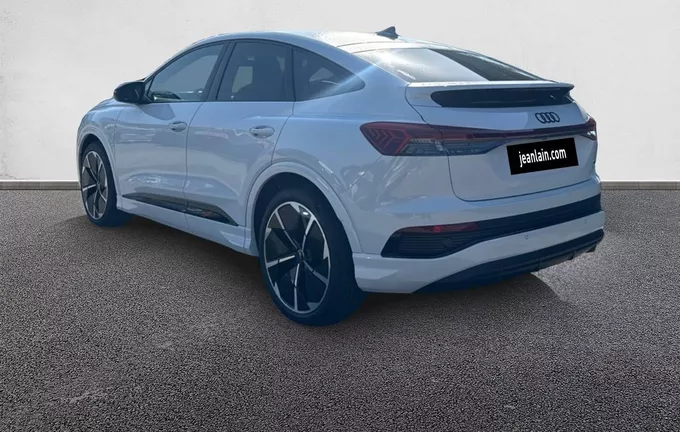 AUDI Q4 E-TRON Sportback 45 285 ch 82 kWh quattro S line extérieur trois quart arrière gauche 7303