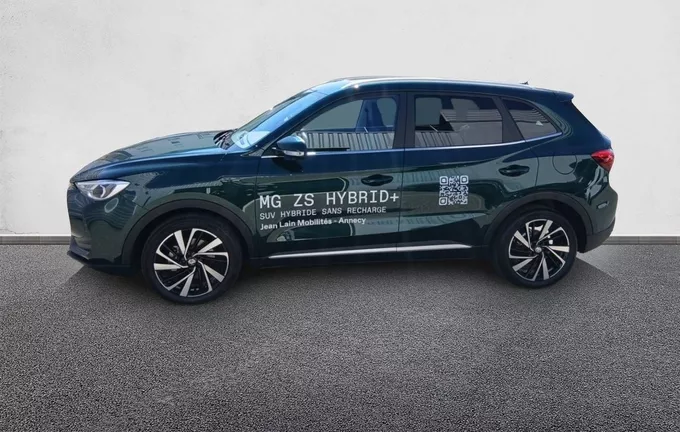 MG ZS 1.5 L Hybrid+ 197 ch Luxury extérieur côté gauche 9212
