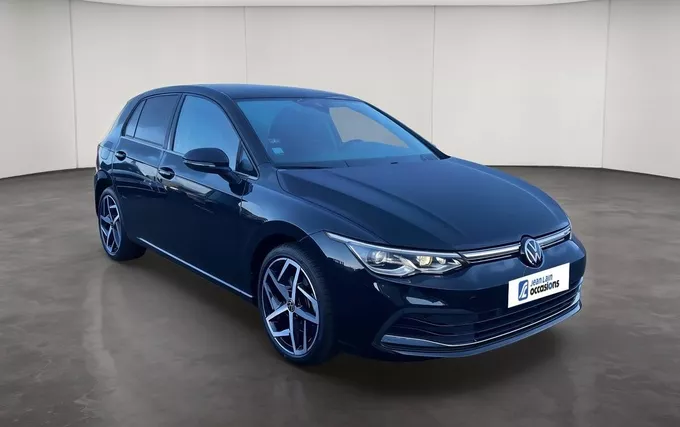 VOLKSWAGEN GOLF 1.4 Hybrid Rechargeable OPF 204 DSG6 Style extérieur trois quart avant droit 2132673