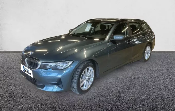 BMW SERIE 3 Touring 318d 150 ch BVA8 Lounge extérieur trois quart avant gauche 213351