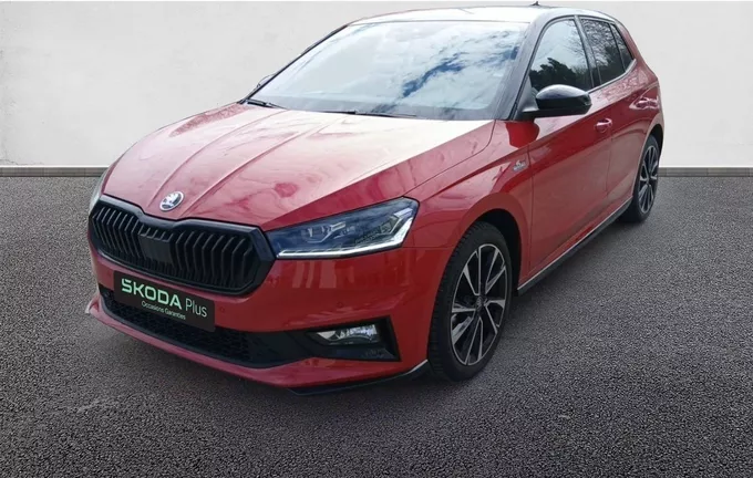 SKODA FABIA 1.0 TSI 116 ch EVO 2 DSG7 Monte-Carlo extérieur trois quart avant gauche 2126786
