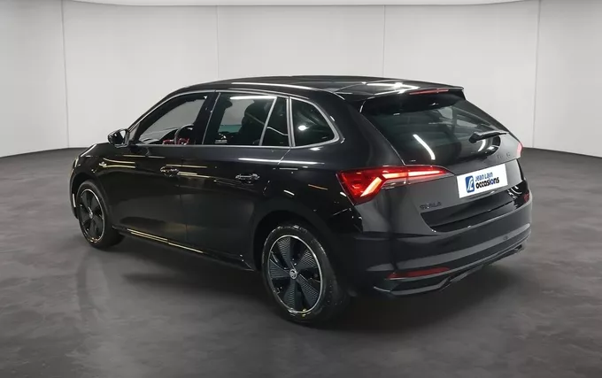 SKODA SCALA 1.5 TSI Evo 2 150 ch DSG7 ACT Monte Carlo extérieur trois quart arrière gauche 2132965