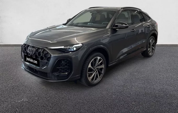 AUDI Q5 Sportback e-hybrid 299 ch S tronic 7 Quattro S line extérieur trois quart avant gauche 5540