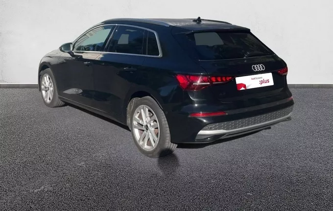 AUDI A3 Sportback TFSI Mild Hybrid 116 S tronic 7 Business Executive extérieur trois quart arrière gauche 2129780