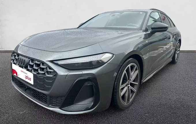 AUDI A5 Avant TDI Hybride 204 ch S tronic 7 S line extérieur trois quart avant gauche 2125254