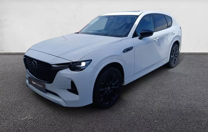 MAZDA CX-60 2023 CX-60 2.5L e-SKYACTIV PHEV 327 ch 4x4 BVA8 Homura extérieur trois quart avant gauche 2126074
