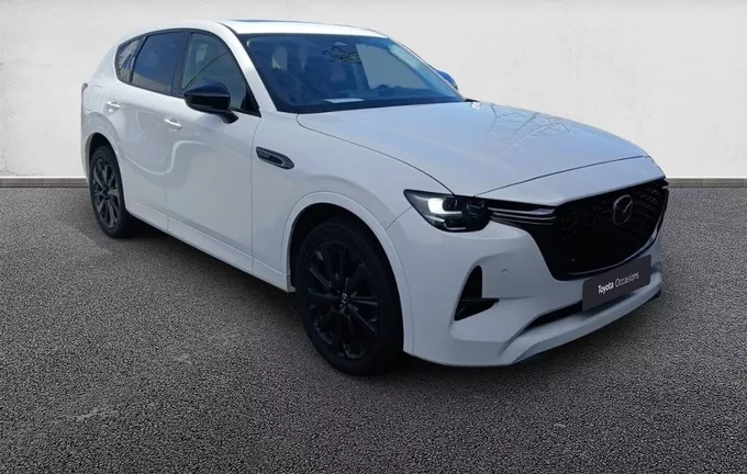 MAZDA CX-60 2023 CX-60 2.5L e-SKYACTIV PHEV 327 ch 4x4 BVA8 Homura extérieur trois quart avant droit 2126074
