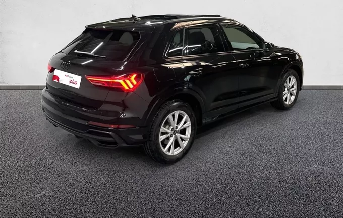 AUDI Q3 35 TFSI 150 ch S tronic 7 S line plus extérieur trois quart arrière droit 2128085