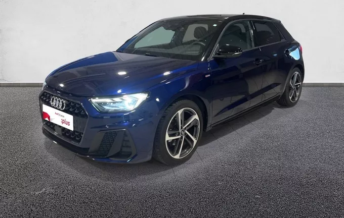 AUDI A1 Sportback 30 TFSI 116 ch S tronic 7 S Line Plus extérieur trois quart avant gauche 2129532