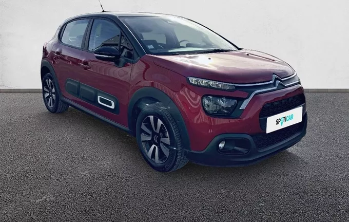 CITROEN C3 PureTech 110 S&S EAT6 Shine extérieur trois quart avant droit 945527