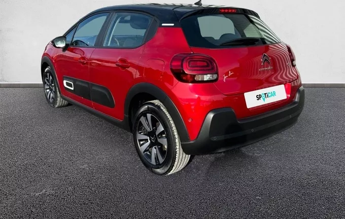CITROEN C3 PureTech 110 S&S EAT6 Shine extérieur trois quart arrière gauche 945527