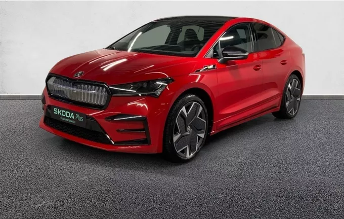 SKODA ENYAQ Coupé iV RS extérieur trois quart avant gauche 2117557
