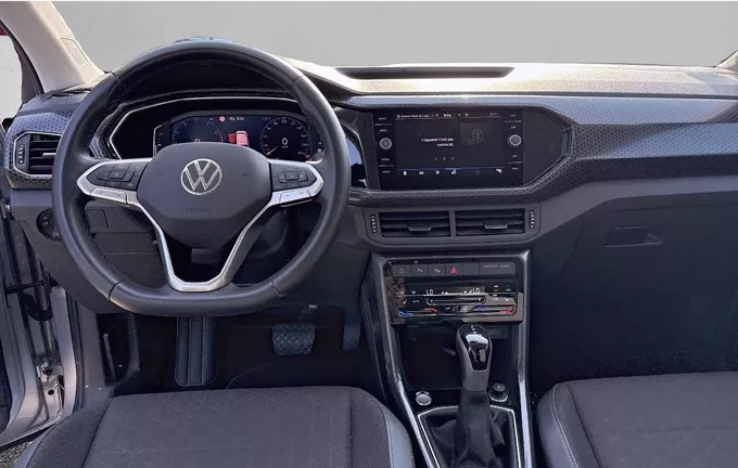VOLKSWAGEN T-CROSS 1.0 TSI 110 Start/Stop DSG7 Style extérieur trois quart avant droit 2130724