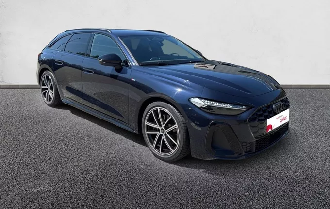 AUDI A5 Avant TDI Hybride 204 ch S tronic 7 S line extérieur trois quart avant droit 2129061