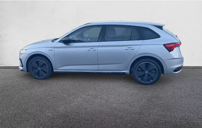 SKODA SCALA 1.0 TSI Evo 2 116 ch DSG7 Monte-Carlo extérieur trois quart arrière gauche 2123527