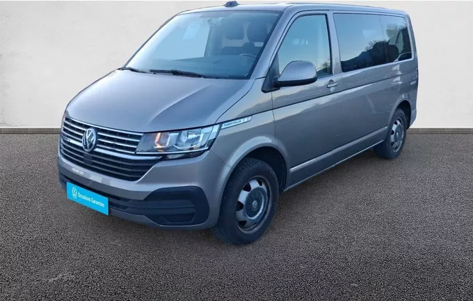 VOLKSWAGEN UTILITAIRES CARAVELLE 6.1 2.0 TDI 150 BMT Courte DSG7 4Motion 9 Places Confortline extérieur trois quart avant gauche 106152