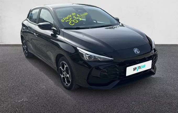 MG MG3 1.5 L Hybrid+ 195 ch Comfort extérieur trois quart avant droit 601297
