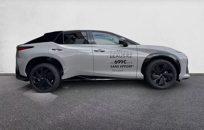LEXUS RZ 550e F SPORT extérieur côté droit 70193