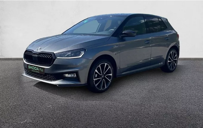 SKODA FABIA 1.0 TSI 95 ch EVO 2 BVM5 Monte-Carlo extérieur trois quart avant gauche 2129109