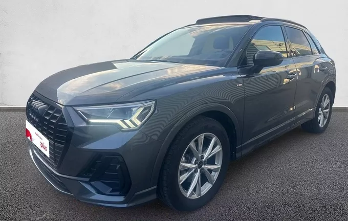 AUDI Q3 35 TFSI 150 ch S tronic 7 S line plus extérieur trois quart avant gauche 2123896